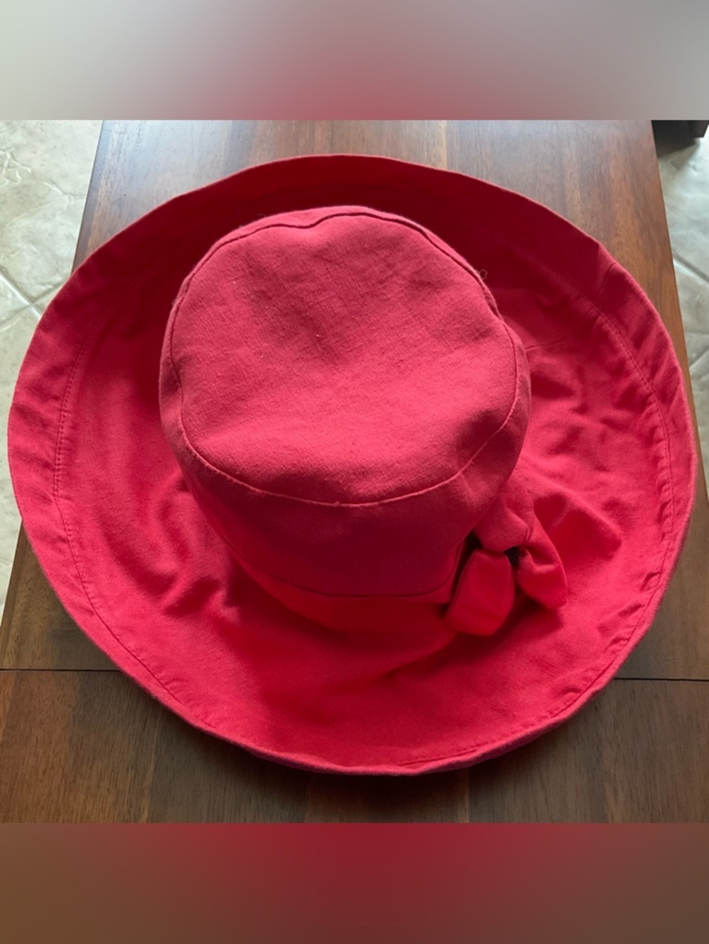Rare C.C Adjustable Brim Sun Hat